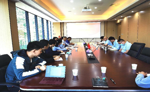O presidente Wu Bo manteve uma discussão com o Instituto de Física de Plasma da Academia Chinesa de Ciências (ASIPP)